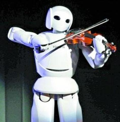 Robot violoniste