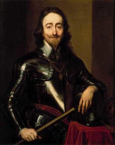 Charles I takes the throne.