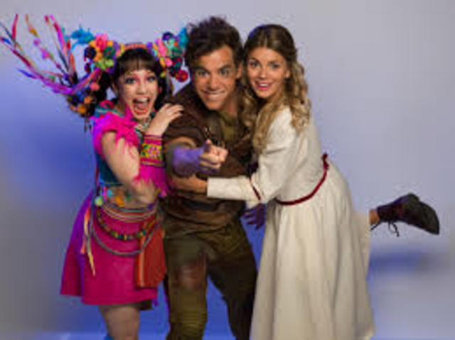 su actuacion en peter pan