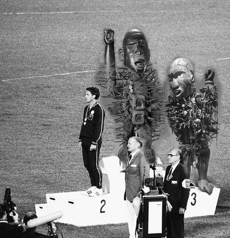 THE BLACK POWER MOJO HEAD