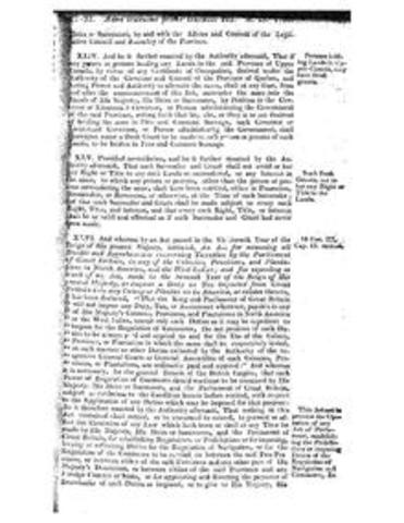 Granting of Legislative Assembly (Constitutional Act)