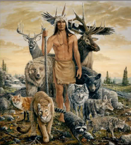Natives people and nature- Animism