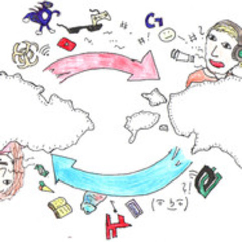 Voting for the best logo, leaving positive comments