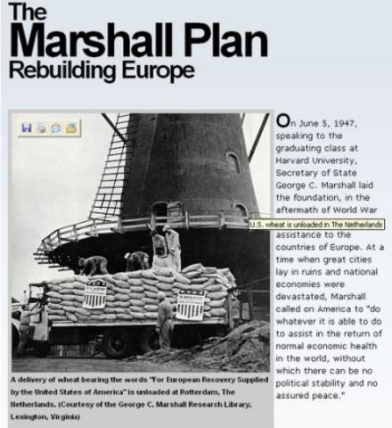 Marshall plan
