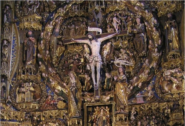 Retablo mayor de la Cartuja de Miraflores