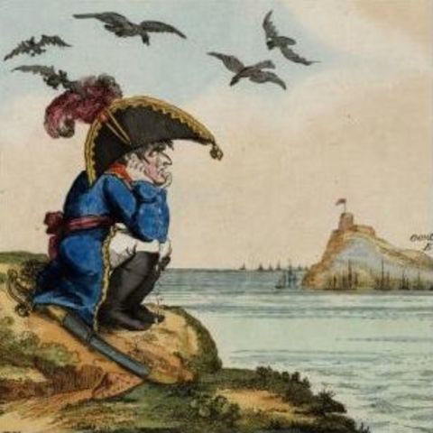 Real Event & in Book: Napoleon Exiled to Elba