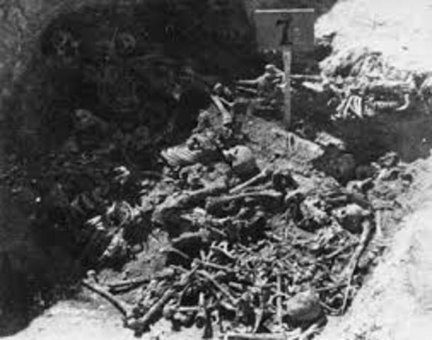 Mass murder of Jewish people at Auschwitz begins