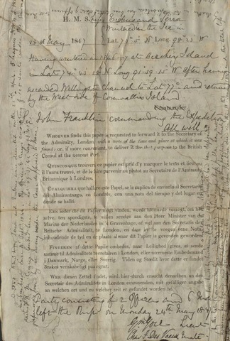 1848- second note on King William Island