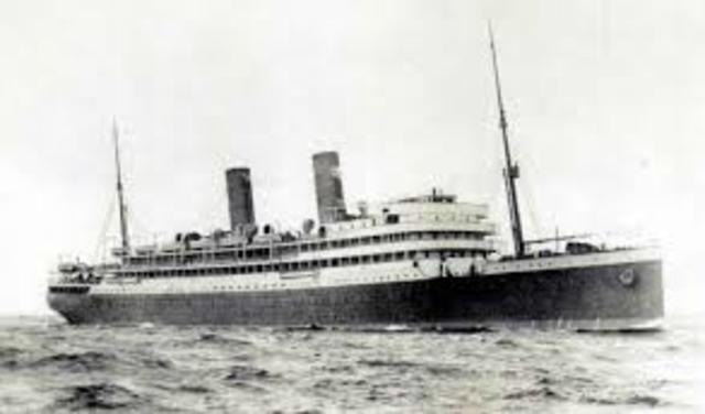 Sinking of French Passenger Liner Sussex
