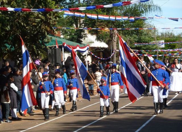 Paraguay gained independence from Spain