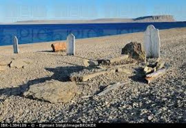 Searchers found graves on Beechey Island