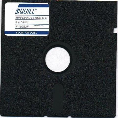 1976: Diskette de 5,25