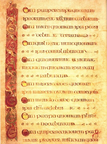 Letra Uncial - Siglo IX