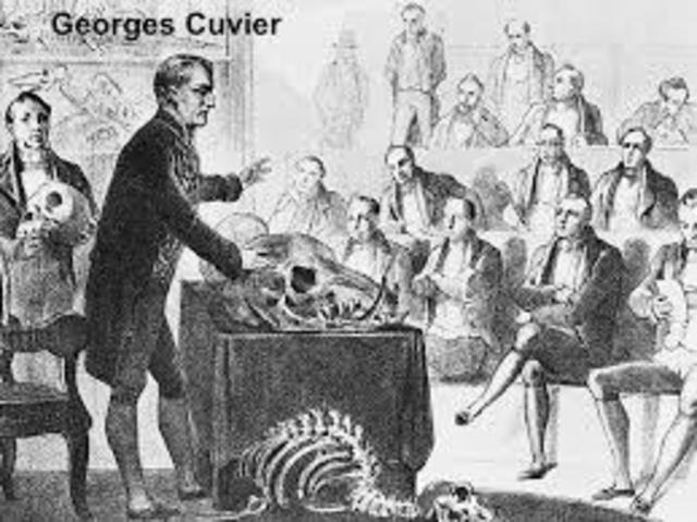 1812. Cuvier y el catastrofismo