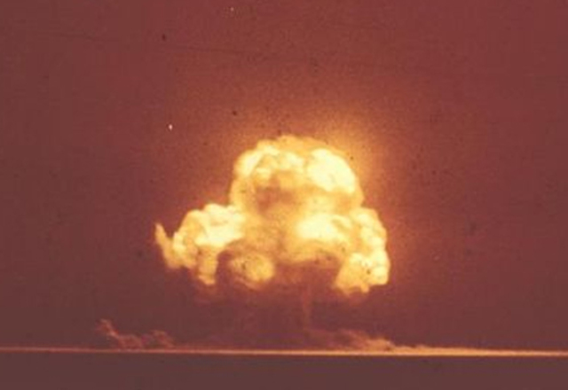 A-bomb tested