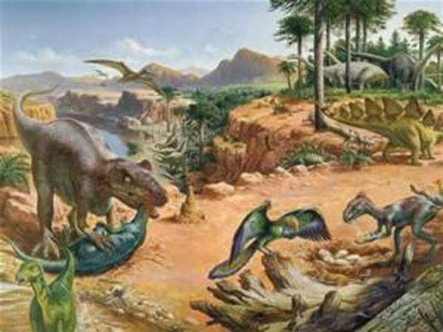 jurassic period (200 ma years ago)