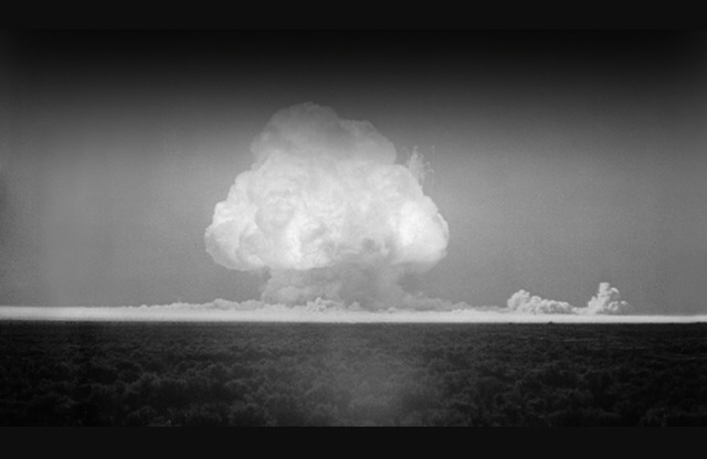 The First Atomic Bomb is tested