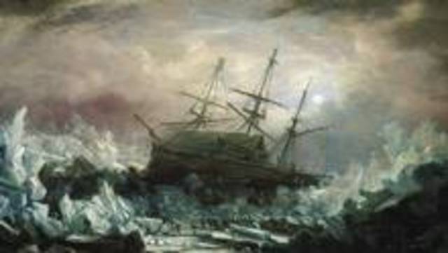 HMS Terror was found on the Artic sea bed in Terror Bay