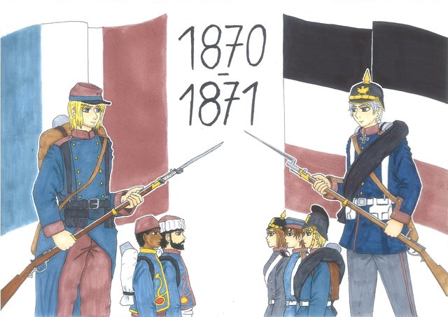 Franco-Prussian war (between France and Germany)
