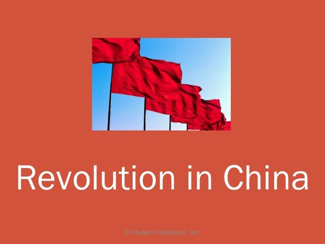 Communist Revolution In China