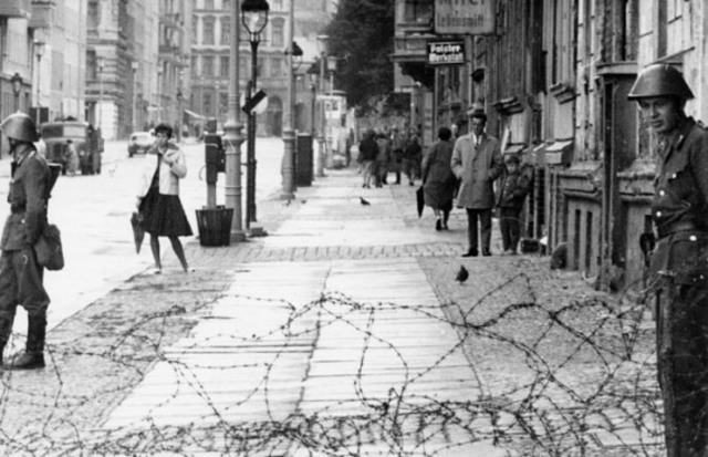 Starten på Berlinmuren