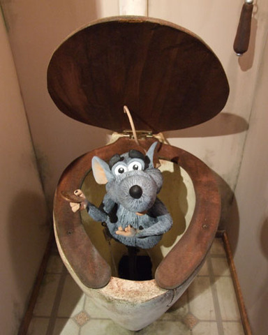 Les the Rat moved in to Sharpe’s.