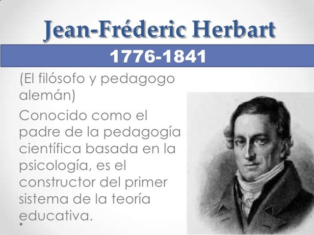 JOHANN F. HERBART
