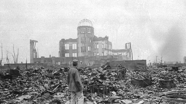 Den andre verdens krigen slutte i 1945