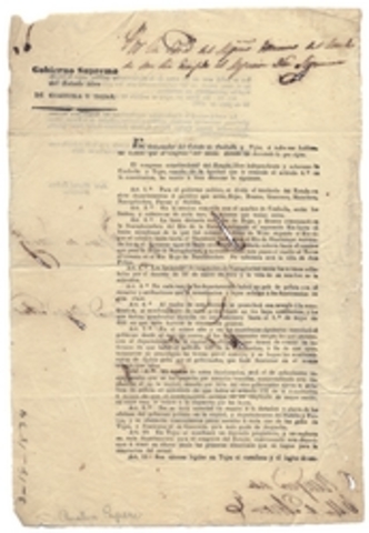 Law of April 6, 1830