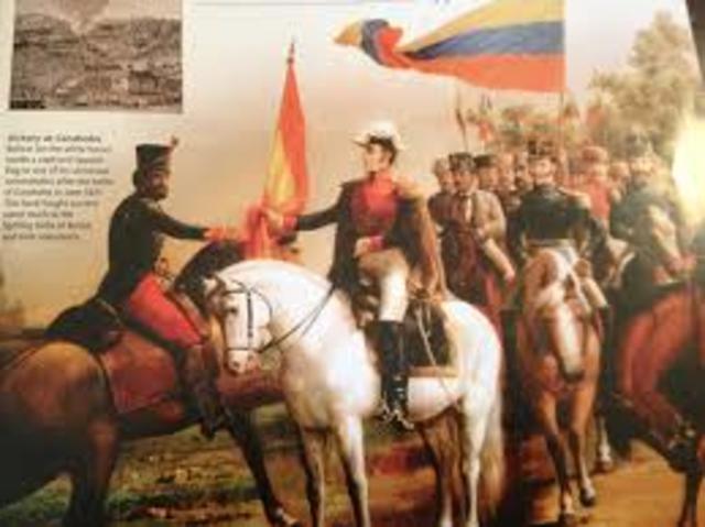 Gran Colombia splits