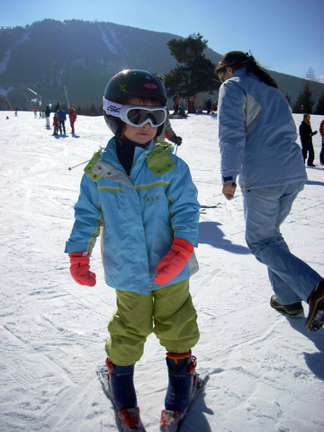 Mi primer invierno en Esterri d’Aneu y mi primer día esquiando