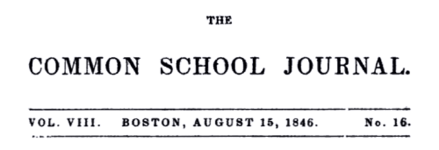 The Educational Reform Movement Begins