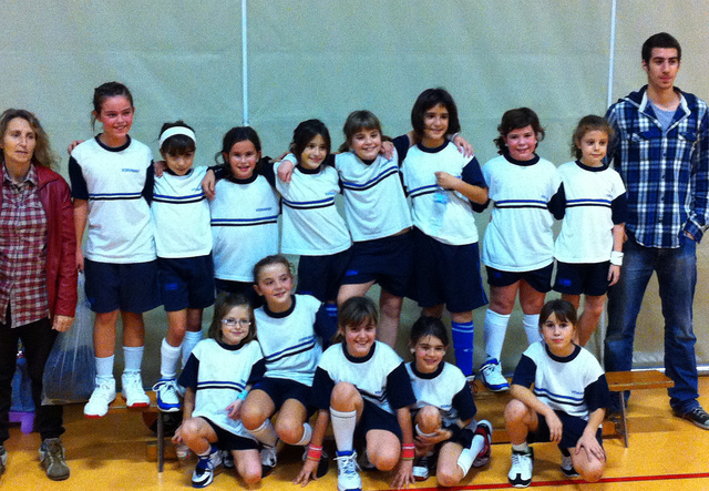 Mi primer partido de baloncesto