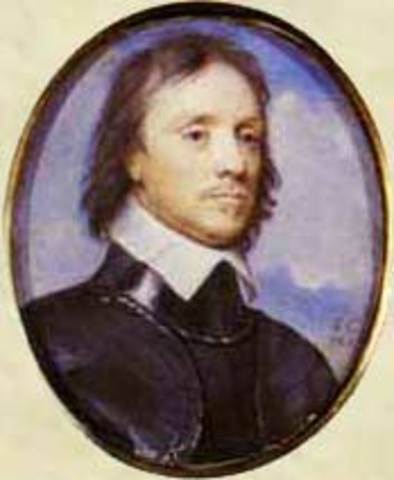Oliver Cromwell dies