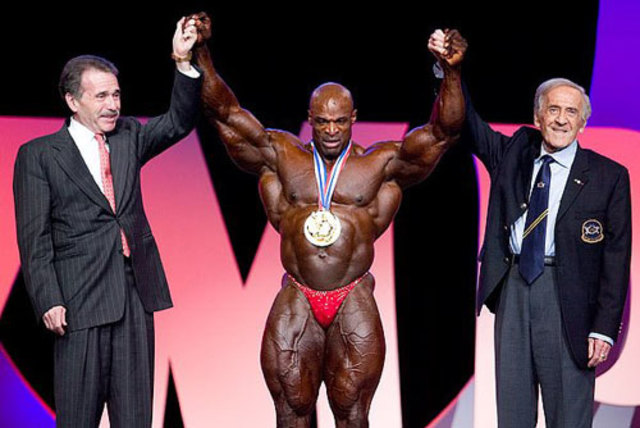 Ronnie Coleman Ties The Great Lee Haney!