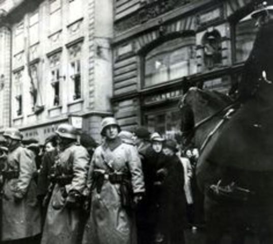 Nazis Take Czechoslovakia