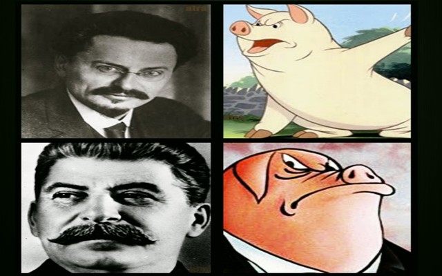 Napoleon and Snowball's power struggle chapter 3