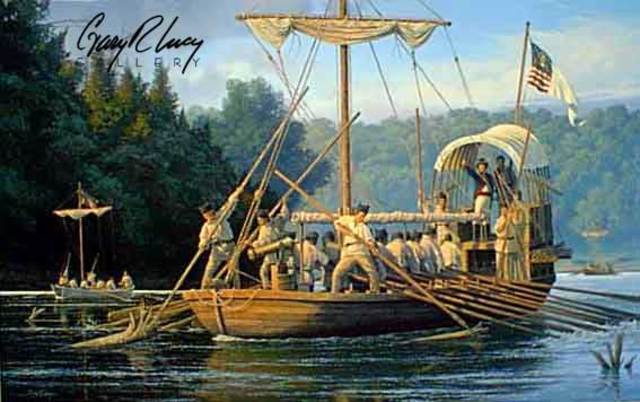 Storm capsizes boat, nearly destroys Lewis's notes