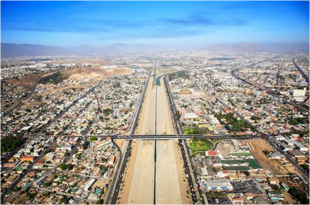 Canalización del río Tijuana