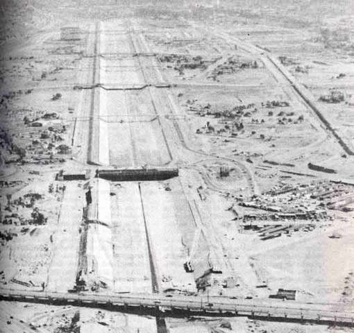 Canalización del río