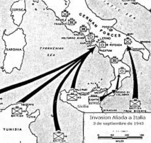 Invasión aliada de Italia (1943)