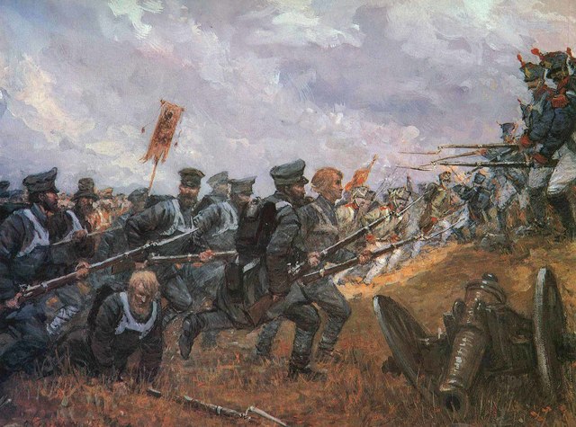 Начался переход армии Наполеона со всех сторон.