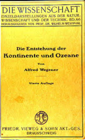 A kontinensek keletkezéséről szóló könyvének harmadik kiadása
