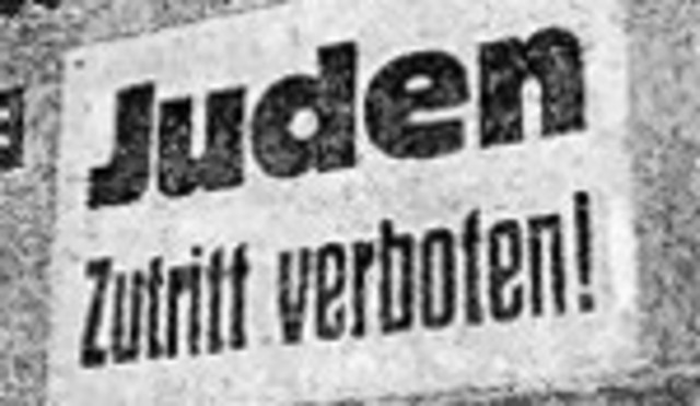 Keine Berufe für Juden