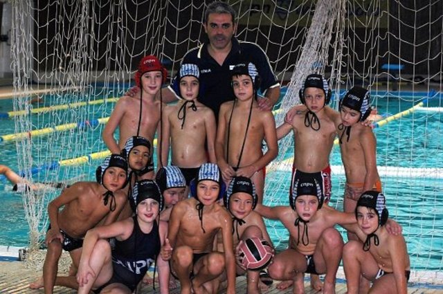 Empiezo a practicar waterpolo