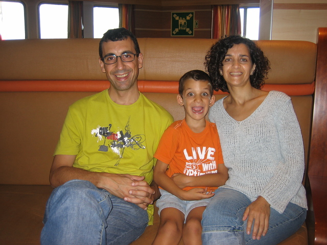 Mi primer viaje en barco.