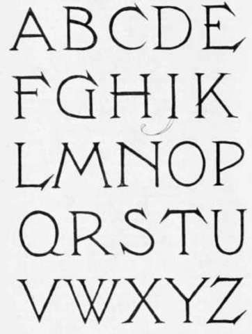 The Invention of the English Alphabet