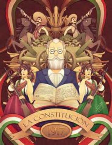 Derechos sociales con el Triunfo de carranza y la constitución de 1917