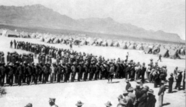 Mexican Revolution Drives Thousands of Mexicans across the US-Mexican Border