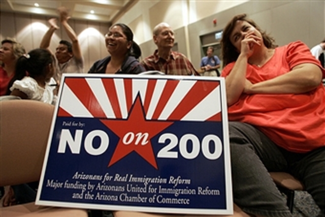 Arizona Proposition 200 Passes